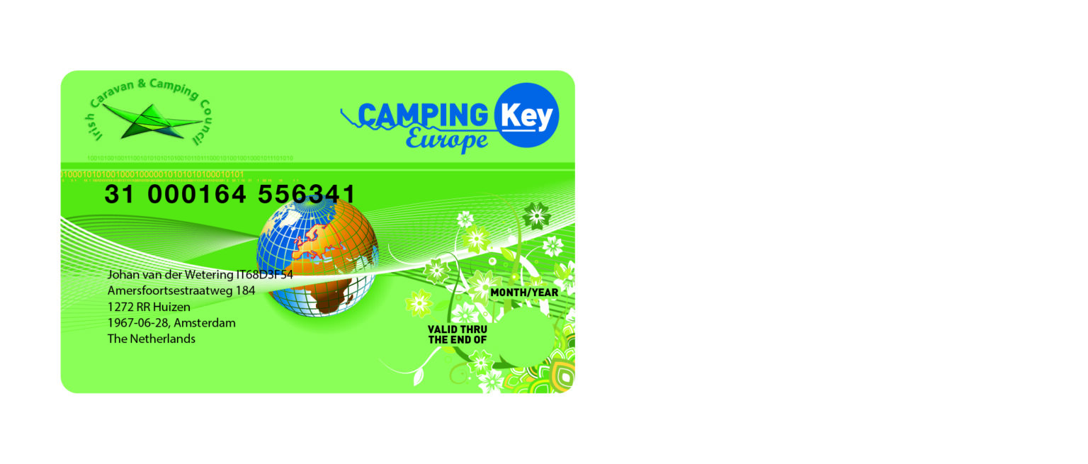 Camping Key Cardnull